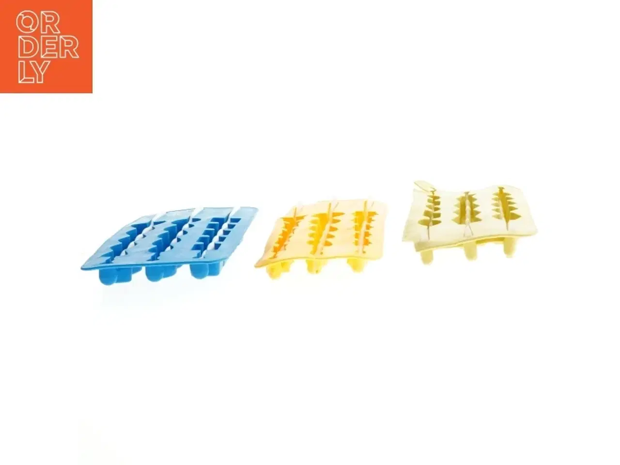 Billede 2 - Sæt af tre isformbakker (str. 20x11 cm)