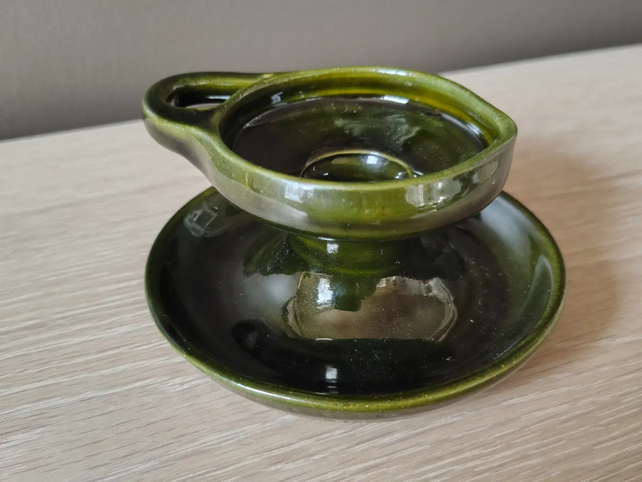 Billede 3 - Flot Holbæk keramik kammerstage