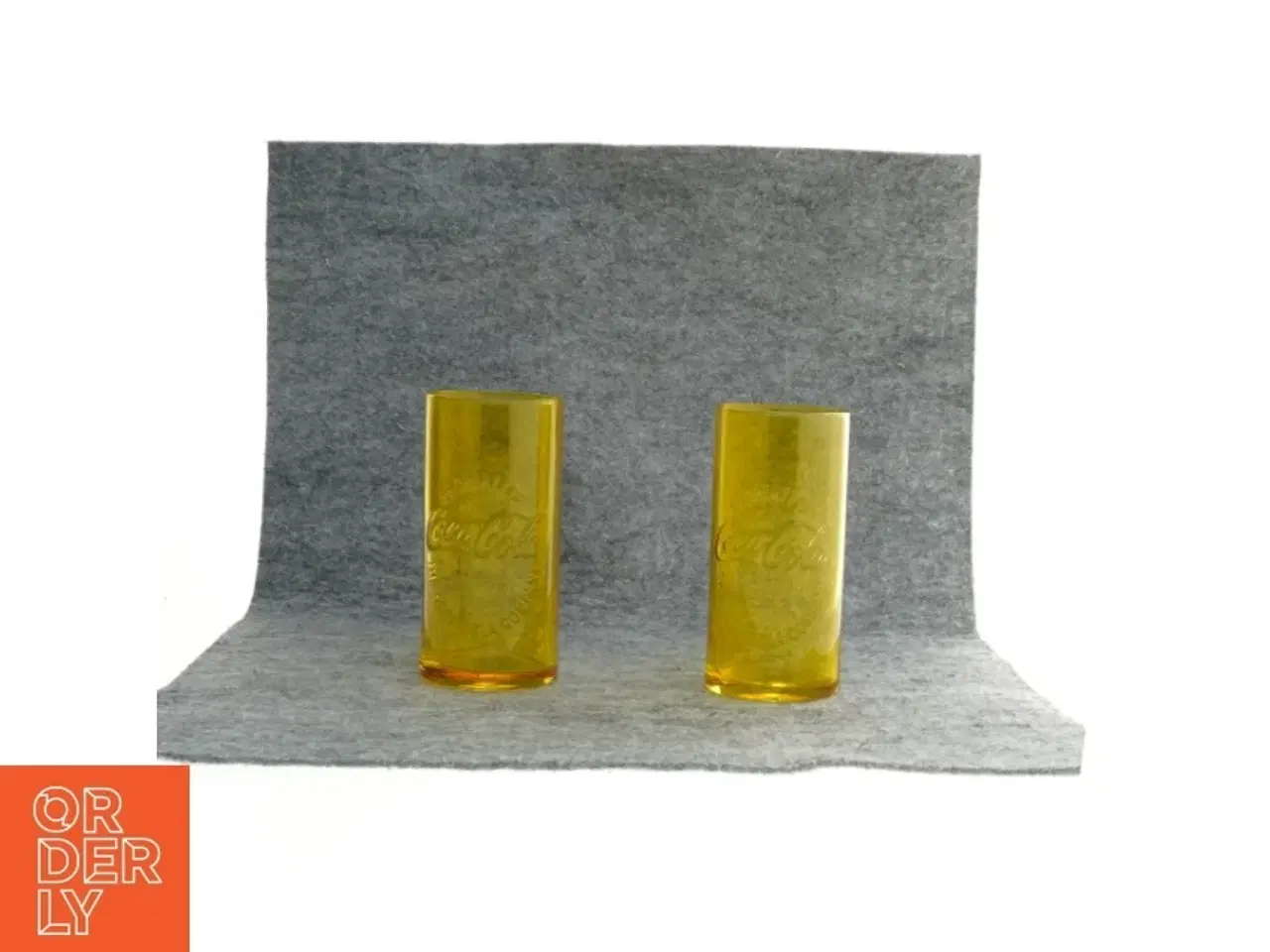 Billede 1 - Coca-Cola glas fra Coca-Cola (str. Længde, 14 cm. ø. 6,5 cm)
