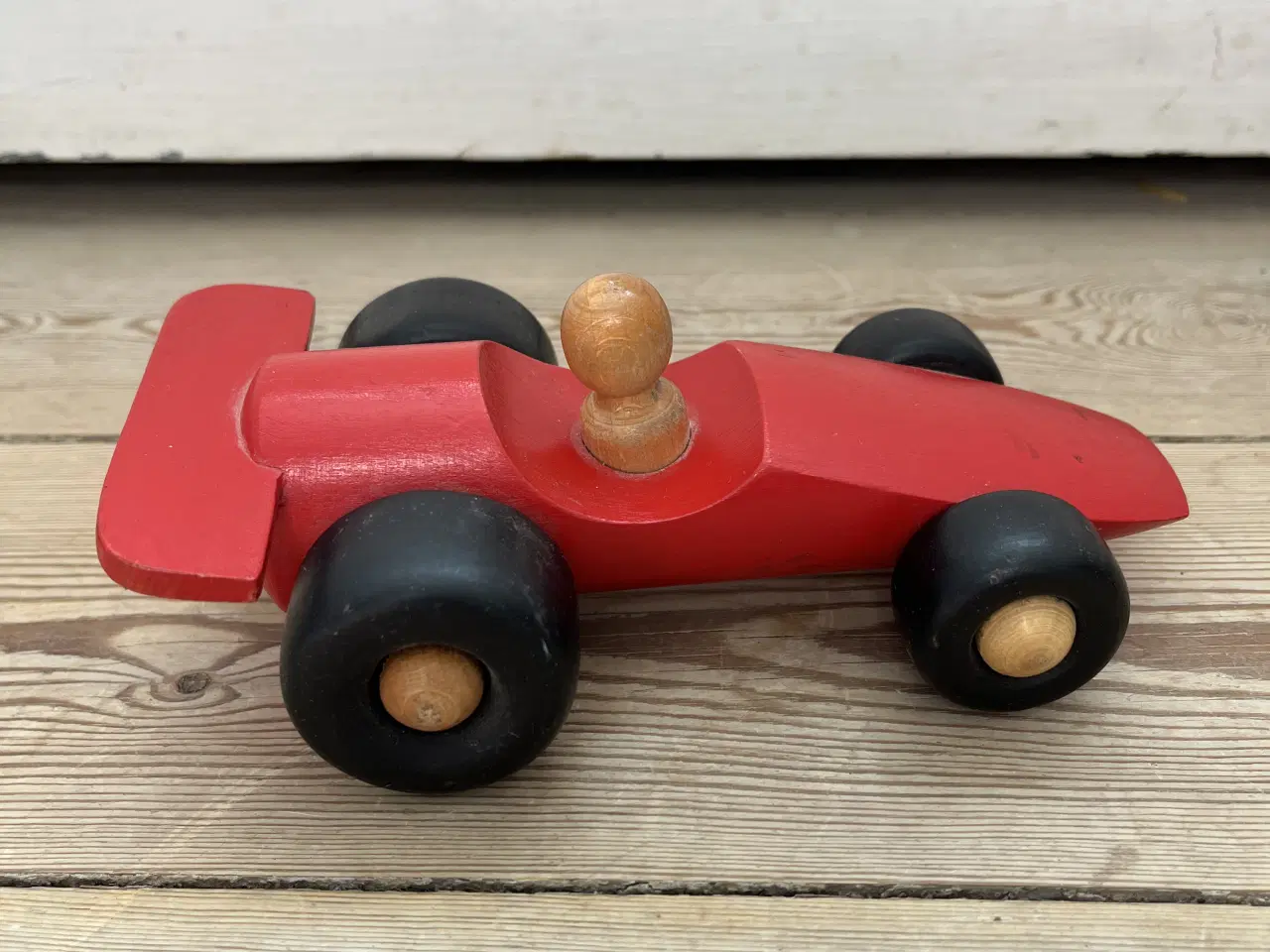 Billede 2 - Vintage Ikea træ racerbil 