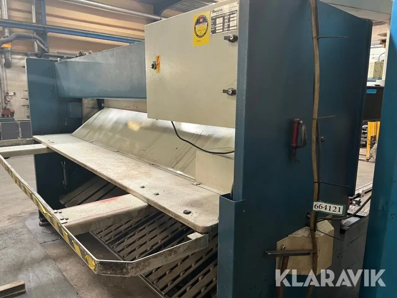 Billede 3 - Hydraulisk pladesaks Amada GPX 1230