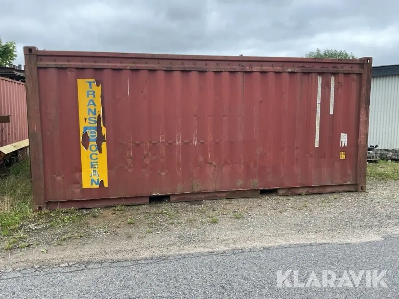 Billede 5 - 20 fods container SICOM 1CC OT 30/92 , uden tag