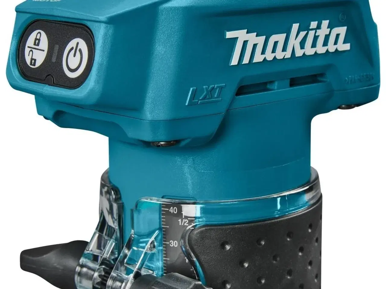 Billede 5 - Overfræser batteridrevet Makita DRT52Z – blå/sort