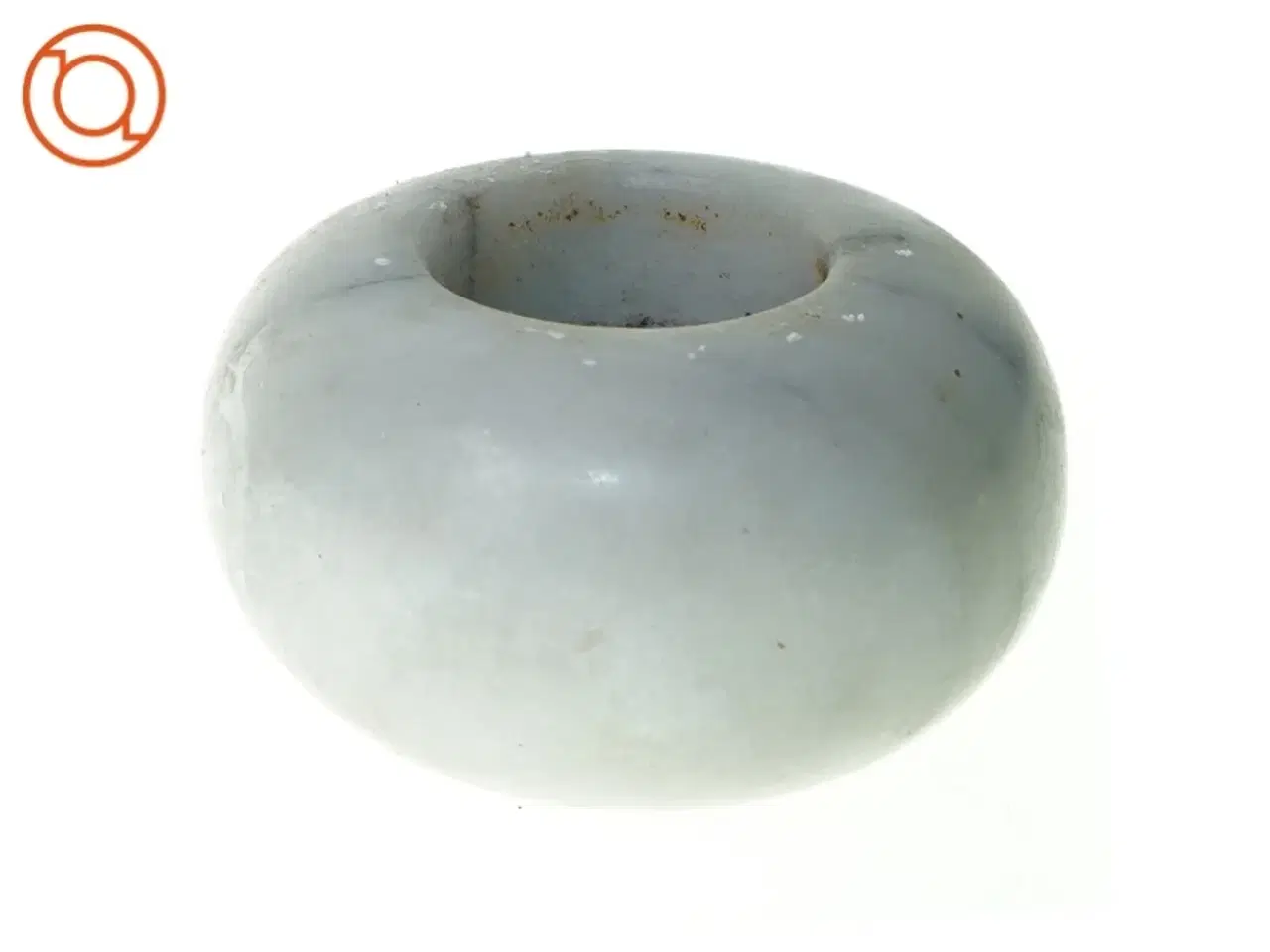 Billede 1 - Lysestage i marmor (str. 9 x 5 cm)