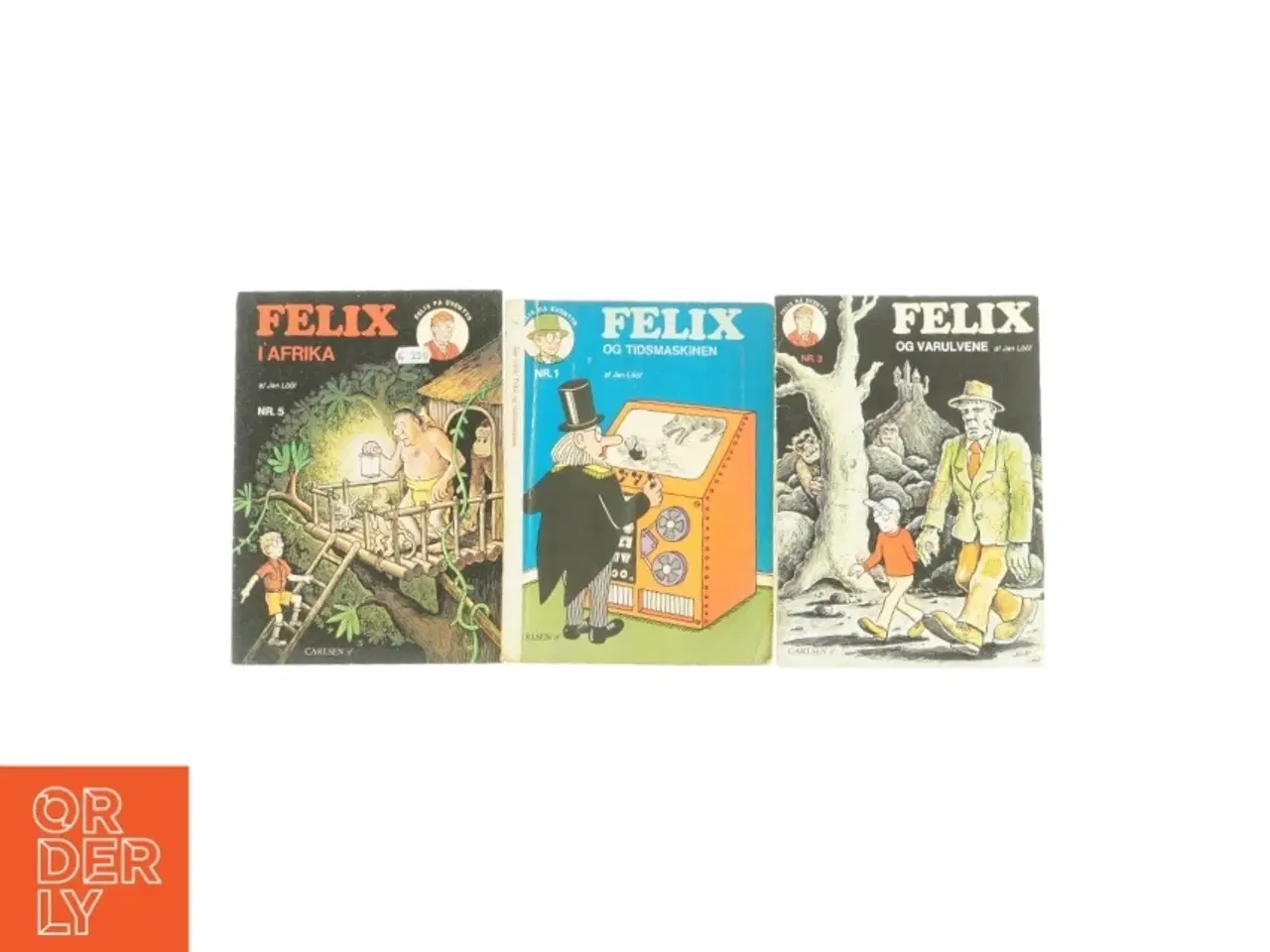 Billede 1 - Tegneserie om Felix (3 stk)