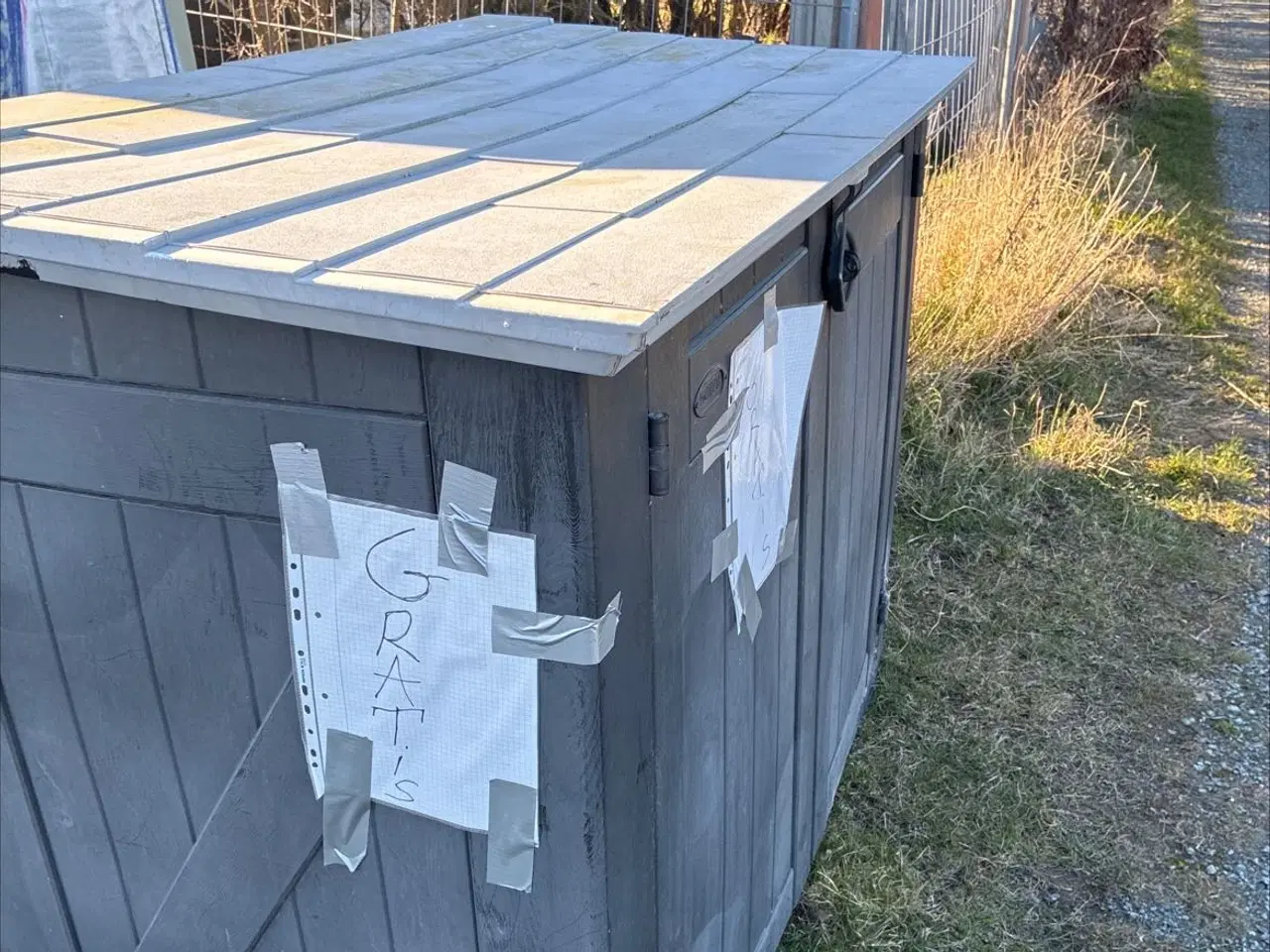 Billede 1 - Næsten gratisstor hyndebox