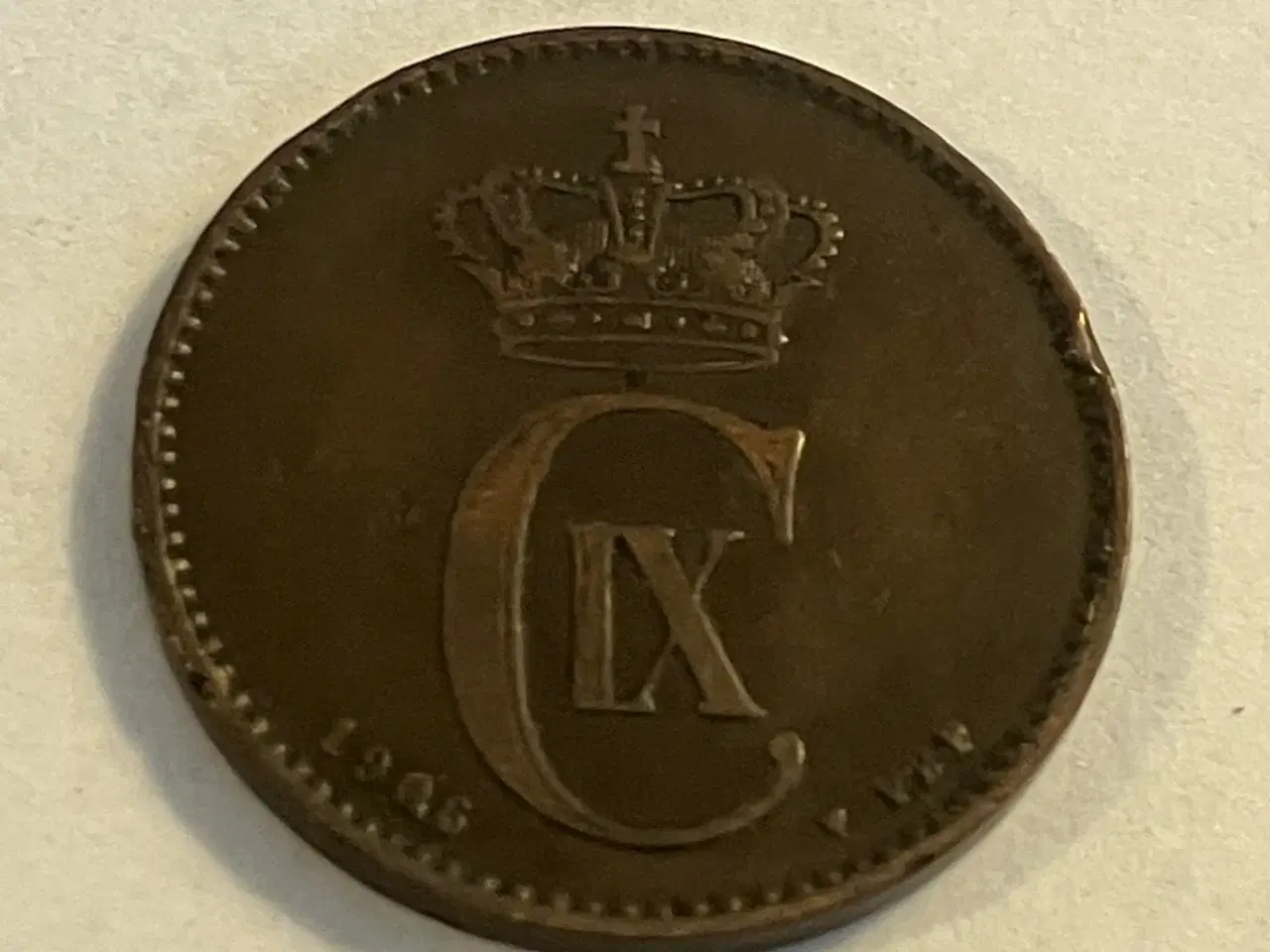 Billede 2 - 2 øre 1906 Danmark