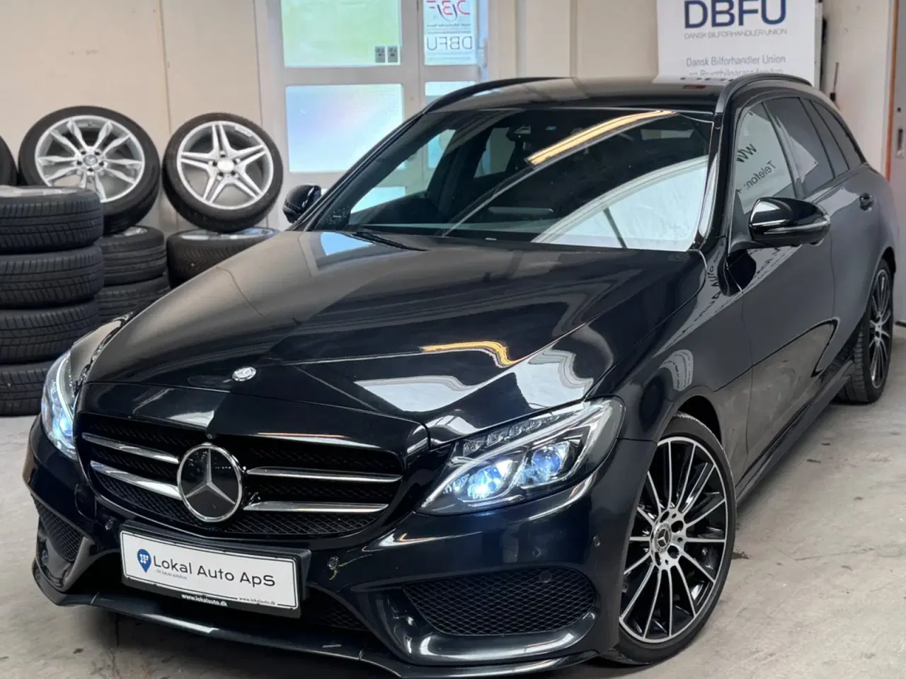 Billede 3 - Mercedes C220 d 2,2 AMG Line stc. aut.