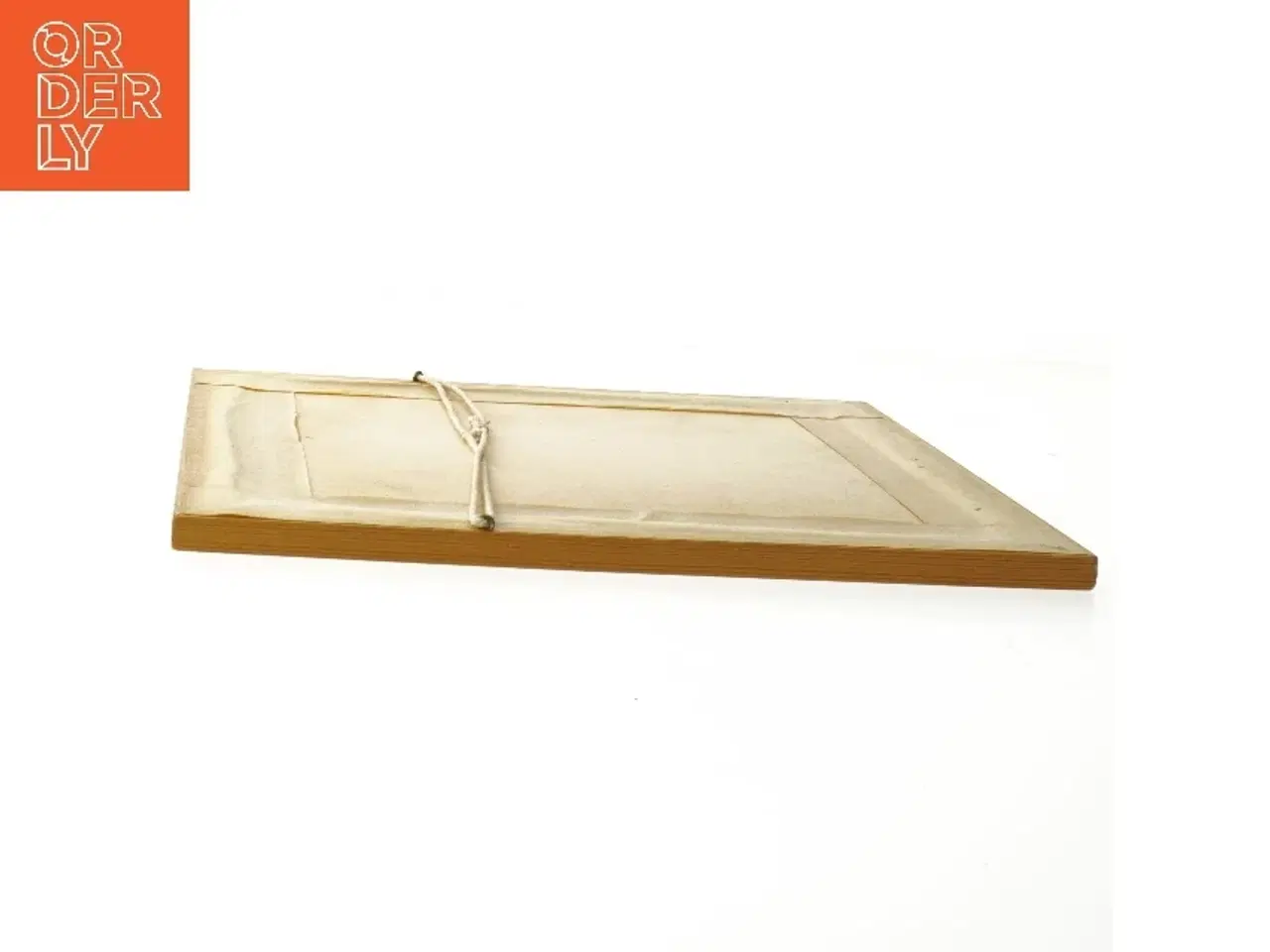 Billede 2 - Broderet billede med svane (str. 27x27 cm)