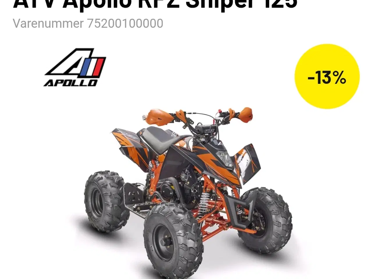 Billede 4 - Atv  sniper 