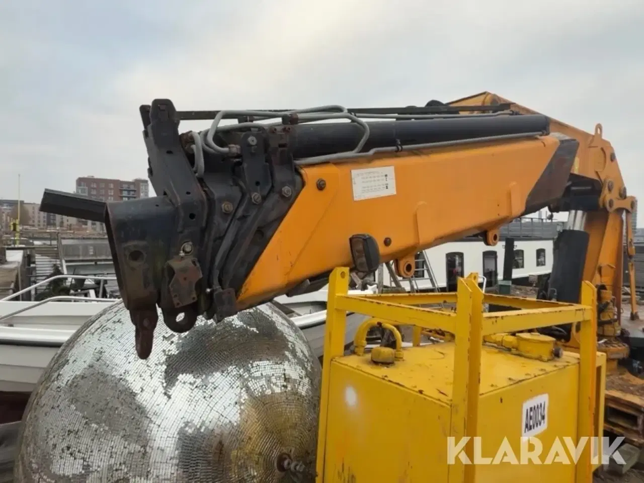 Billede 2 - Hydraulisk læssekran med hydraulikstation Palfinger PKR 540C V1