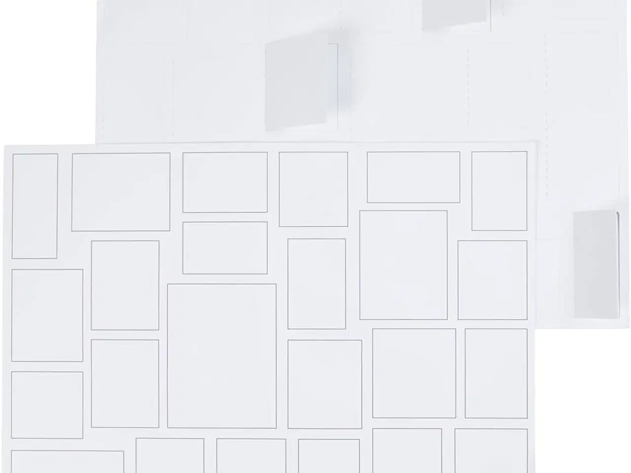 Billede 1 - Julekalender 30x42 cm med 24 overraskelser