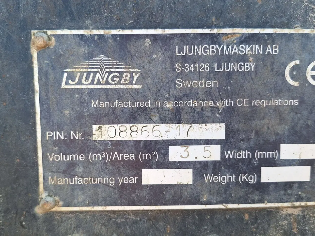 Billede 3 - Ljungby L 14 Brugt skovle