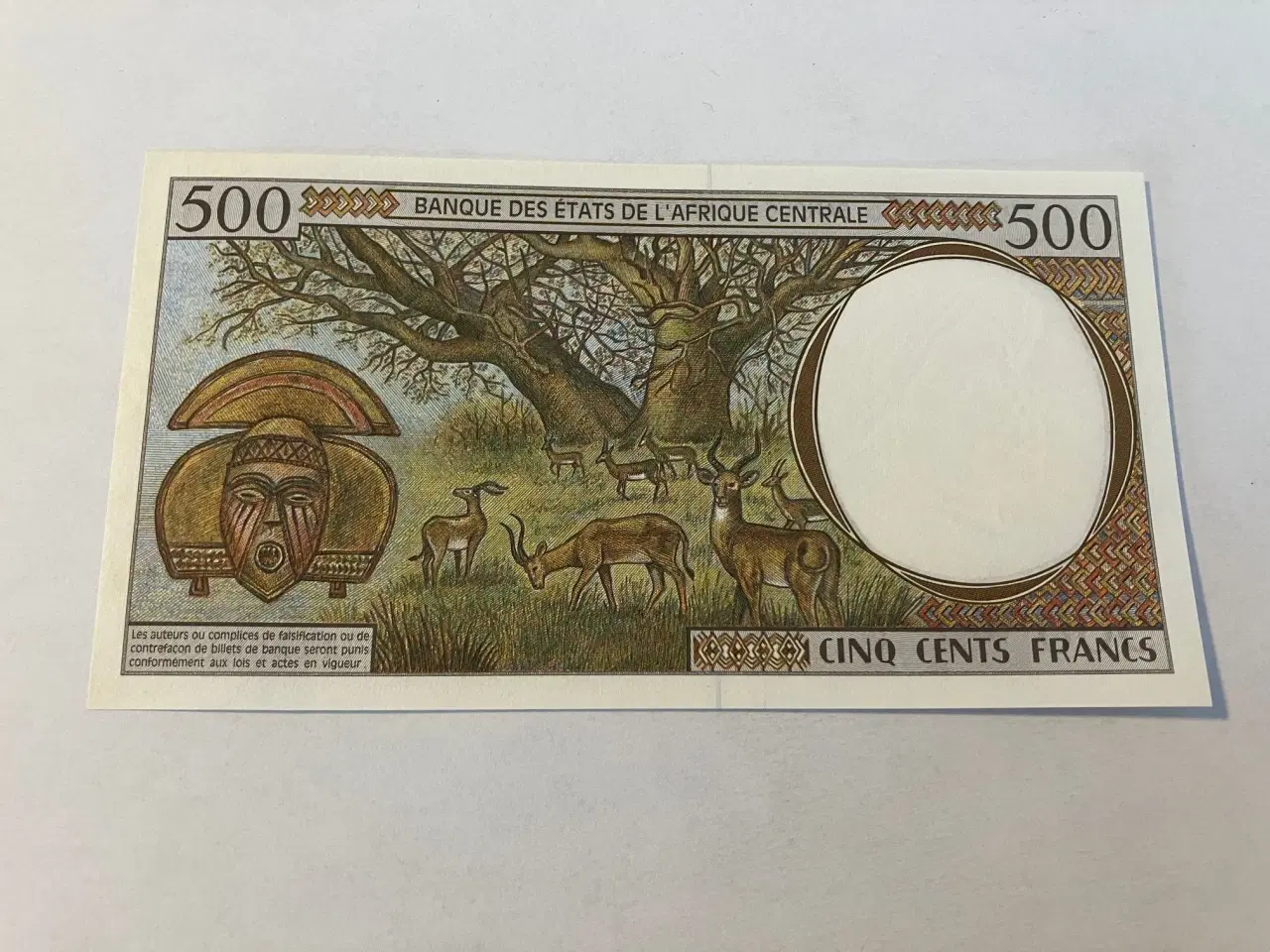 Billede 2 - 500 Francs Central African States