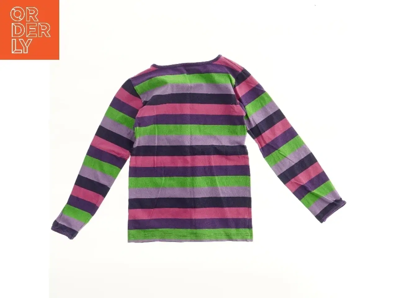 Billede 2 - Langærmet stribet bluse fra Småfolk (str. 122)