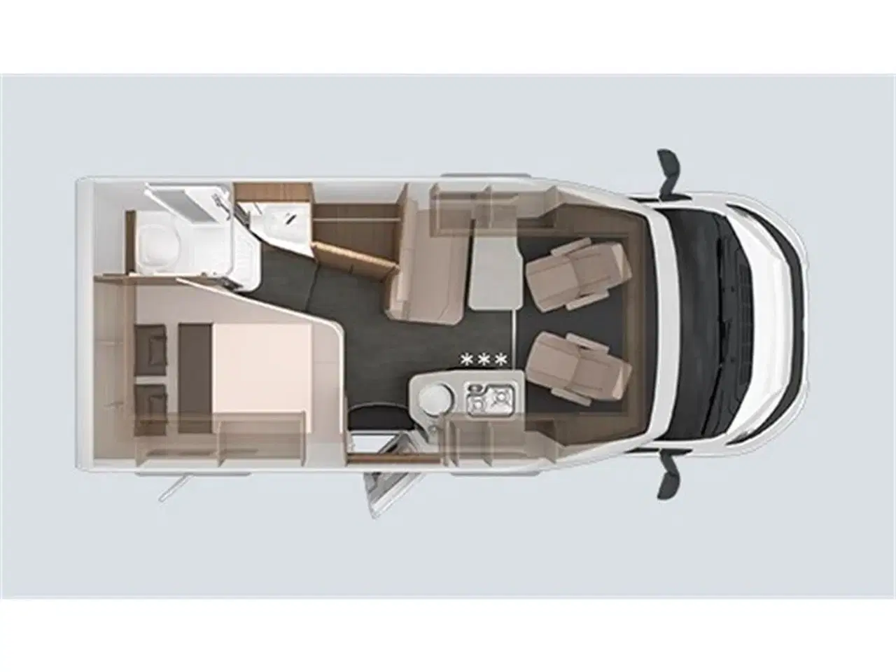 Billede 2 - 2026 - Knaus Van Ti 550 MF "Vansation"   Knaus Van Ti 550 MF Vansation 2026 - Kommer senere hos Camping-Specialisten.dk