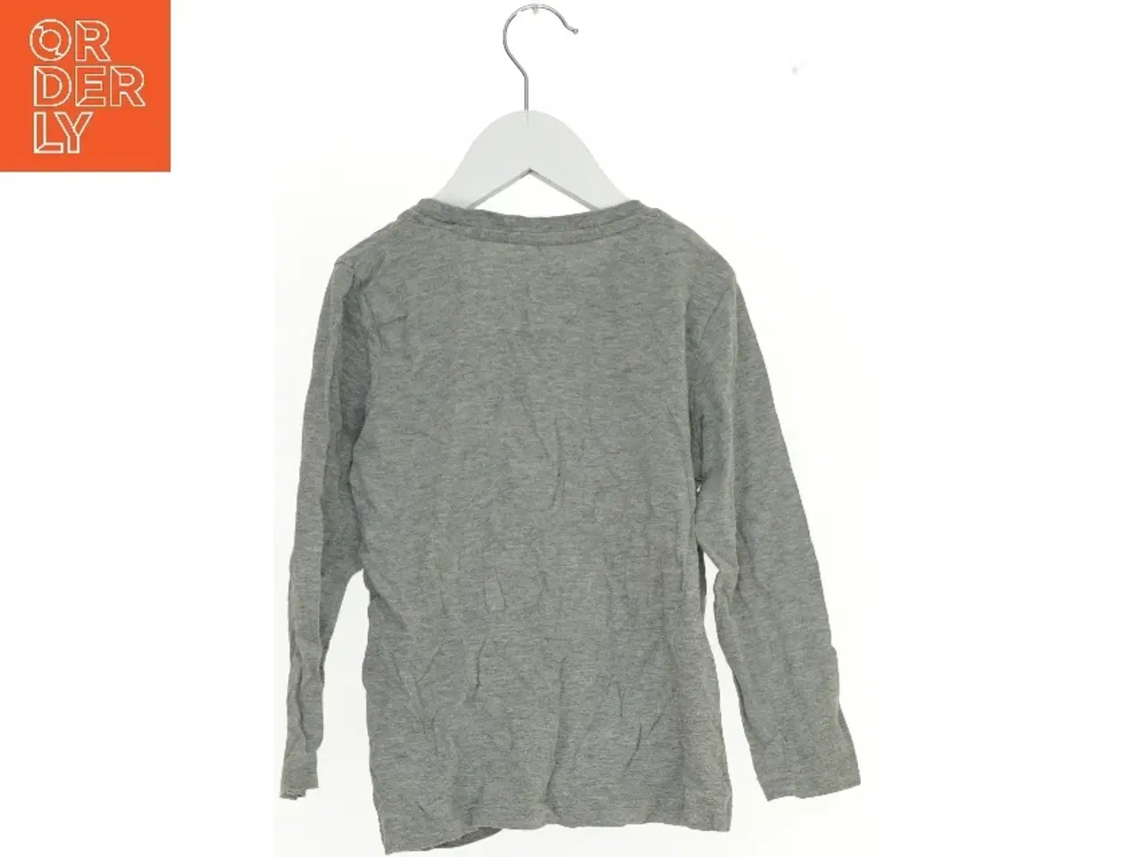 Billede 2 - Langærmet t-shirt med tryk fra Lupilu (str. 116)