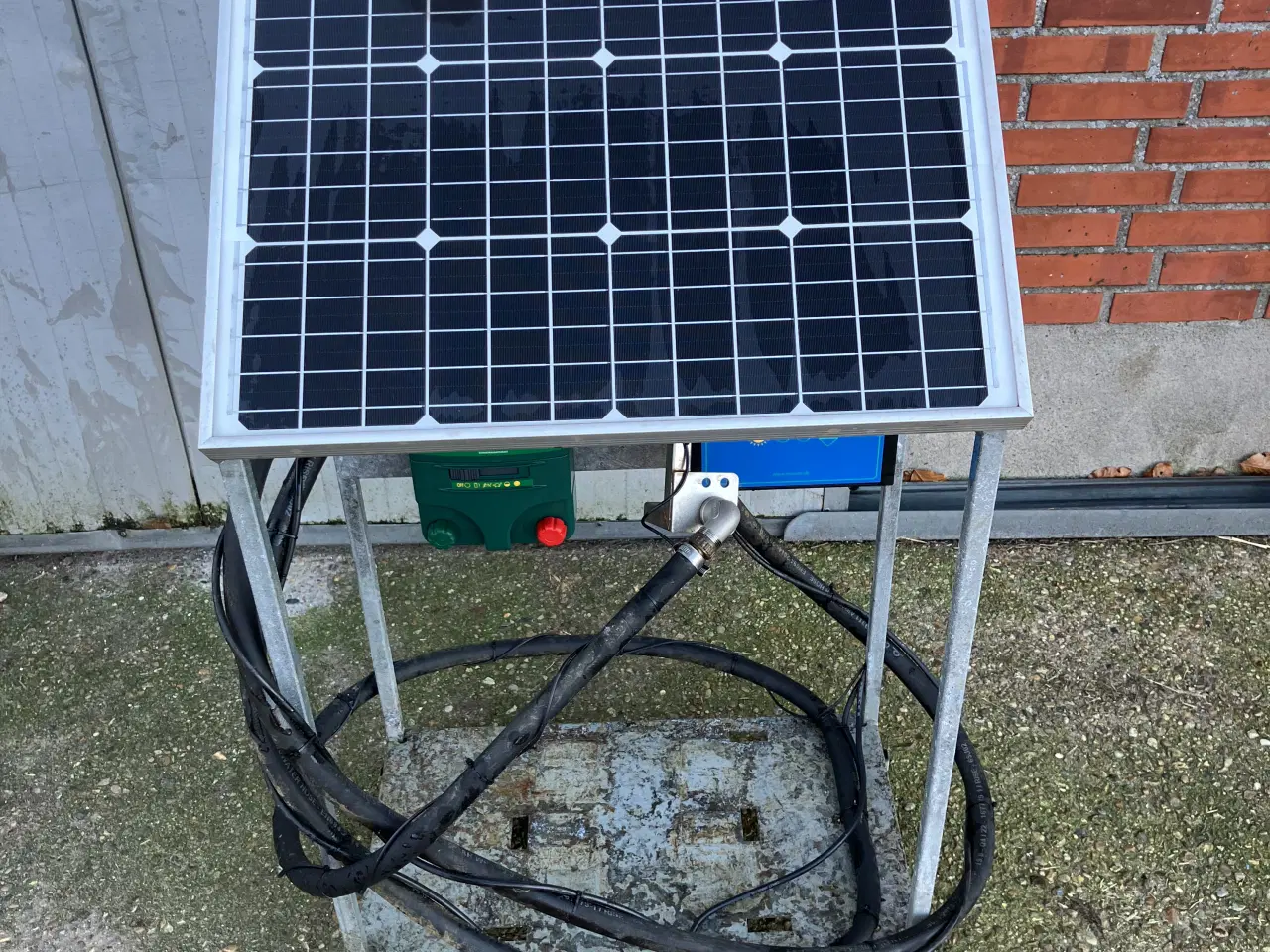 Billede 1 - Solcelle vandpumpe