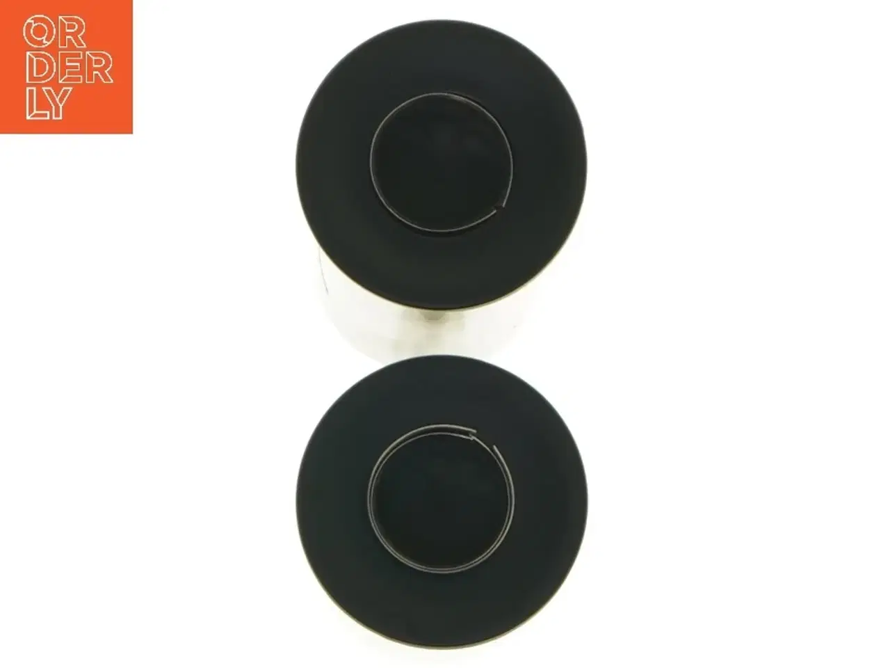 Billede 2 - Sæt lysestager i stål,  fra Quadro Denmark (str. 17 cm)