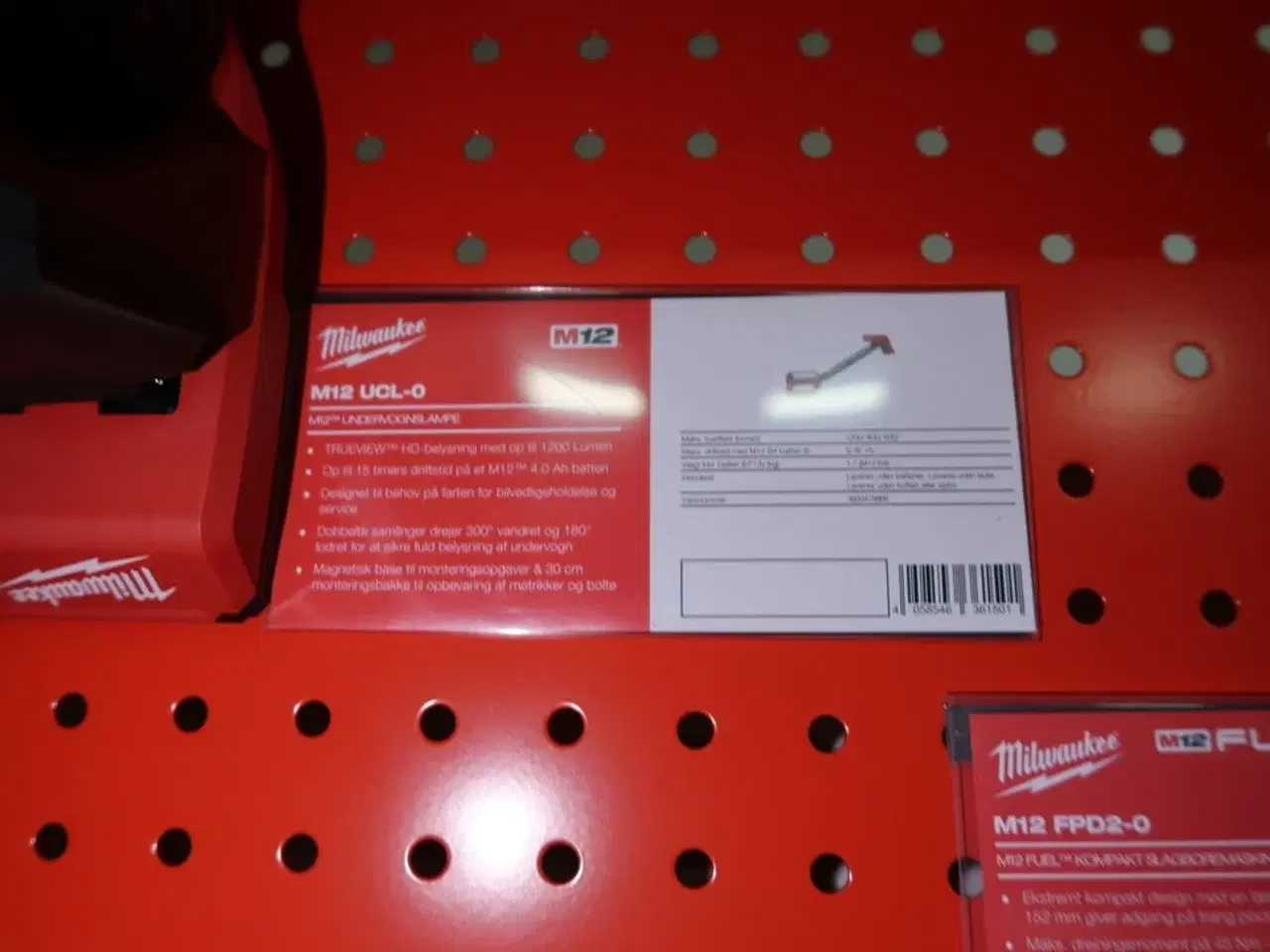 Billede 2 - Akku arbejdslampe MILWAUKE M12 UCL-0