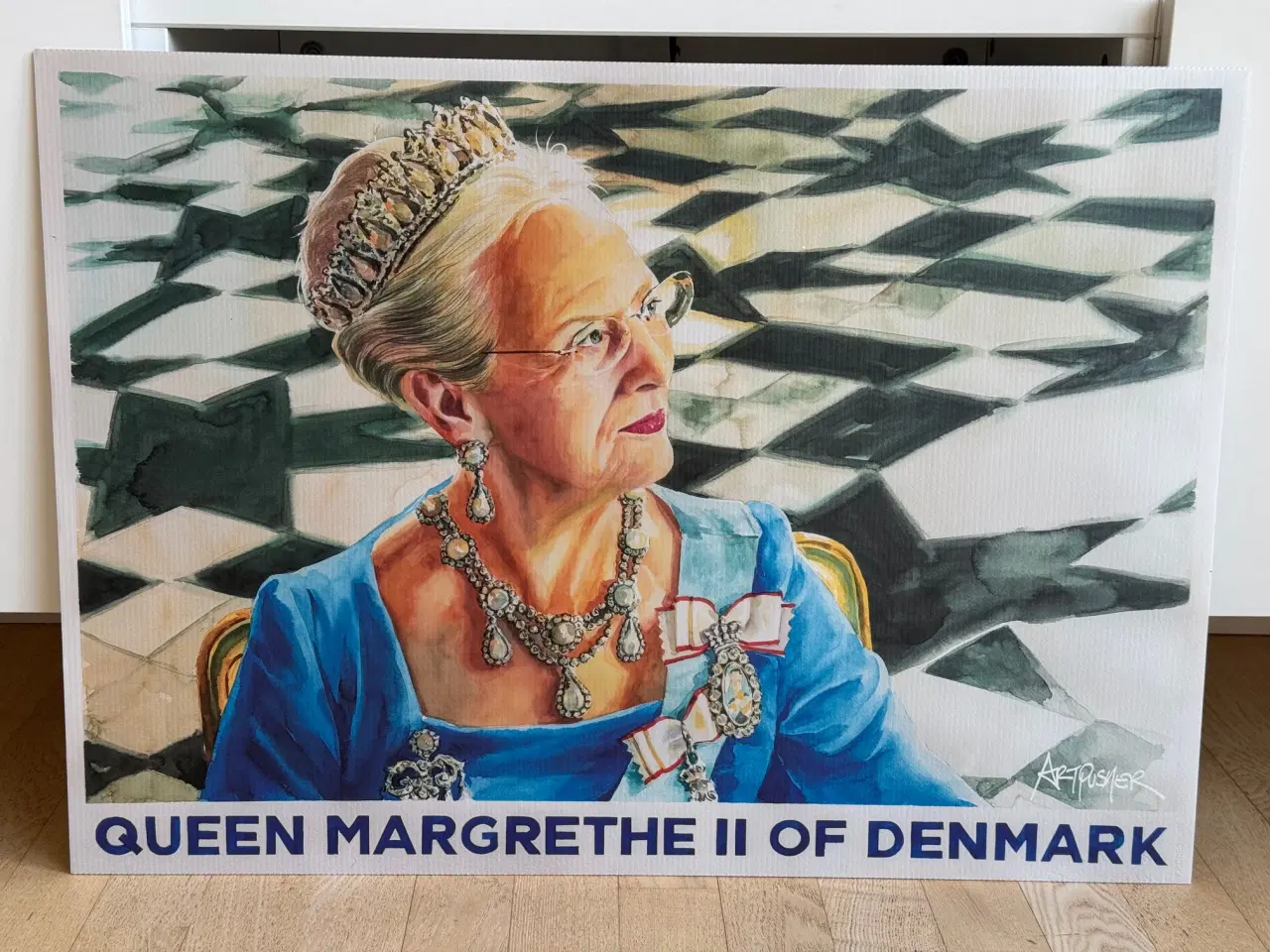 Billede 1 - Dronning Margrethe II - Artpusher