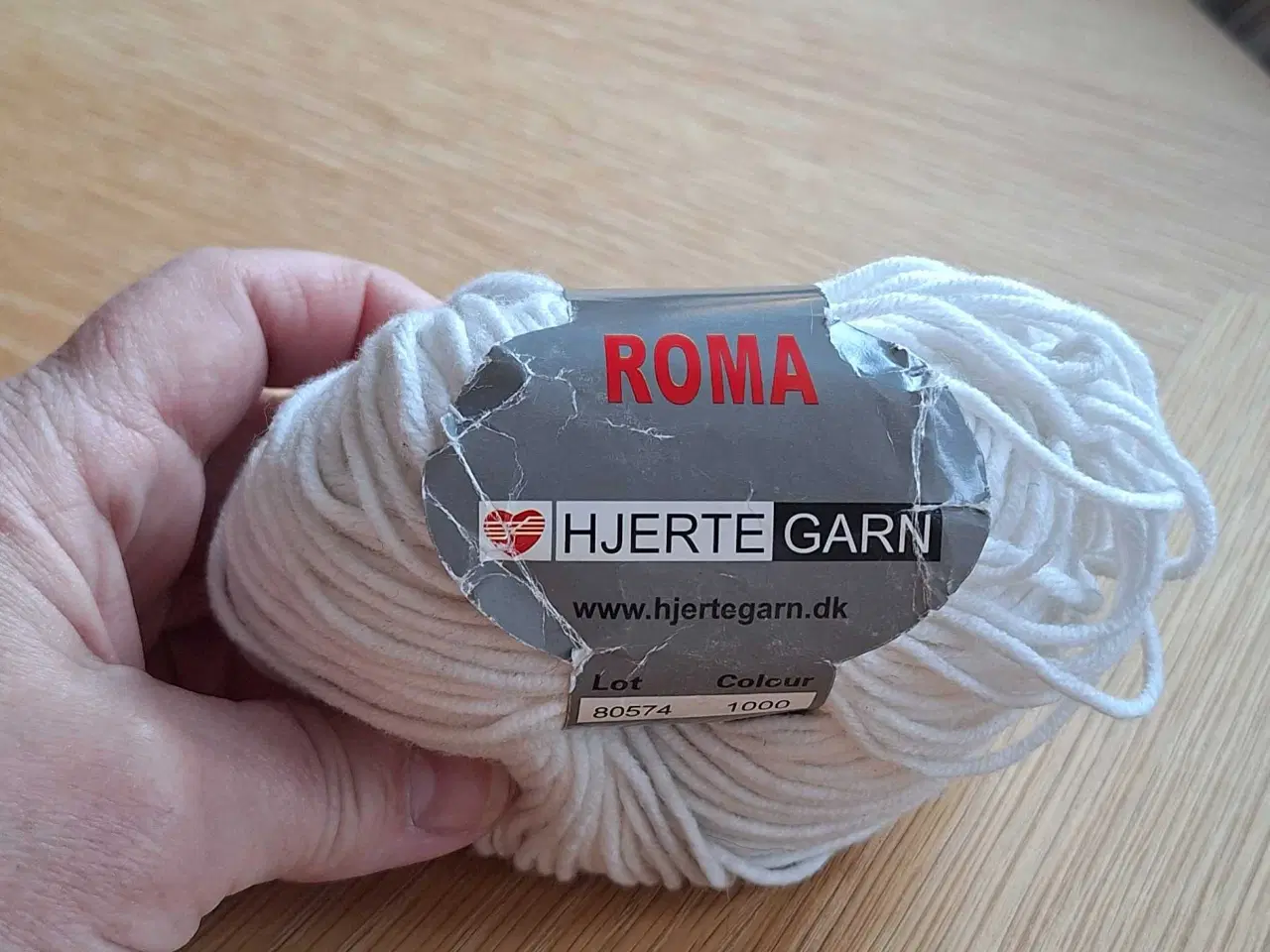 Billede 1 - Hjertegarn Roma 