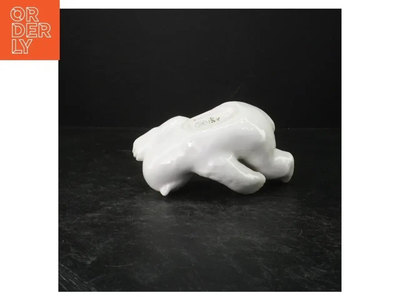 Billede 2 - Porcelænsfigur af isbjørn fra B&G (str. 17 x 10 x 10 cm)