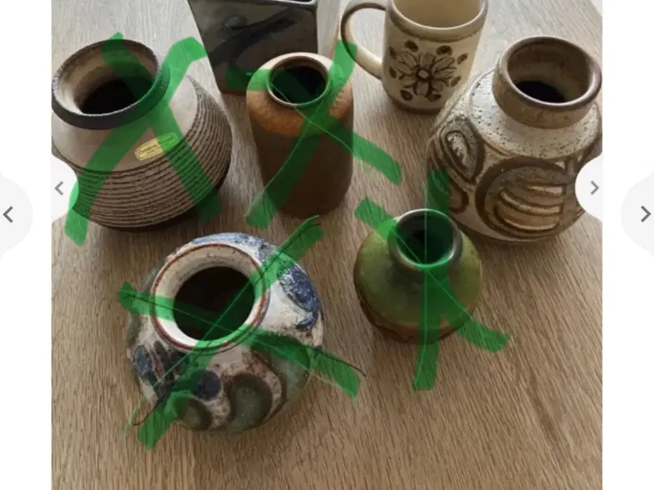 Billede 9 - Retro Søholm m.fl. keramik vaser