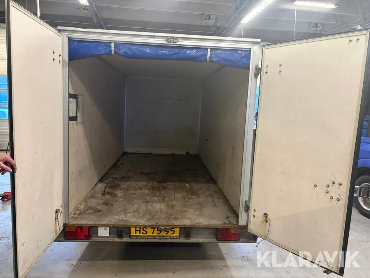 Billede 7 - Lukket trailer Humbaur 2500 kg