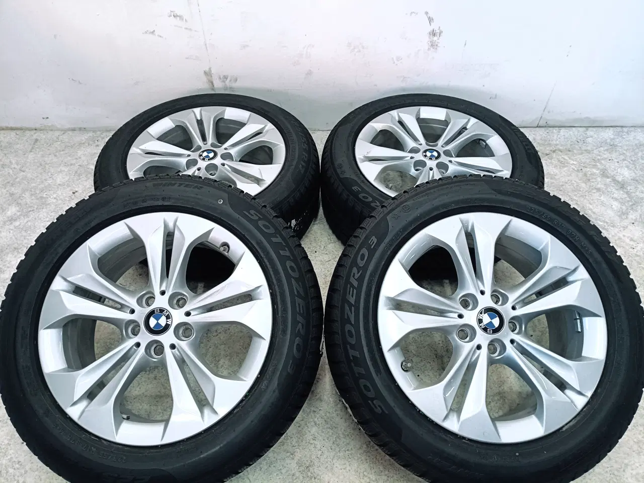 Billede 3 - 5x112 17" ET52 nav 66,6ø BMW vintersæt inkl.TPMS