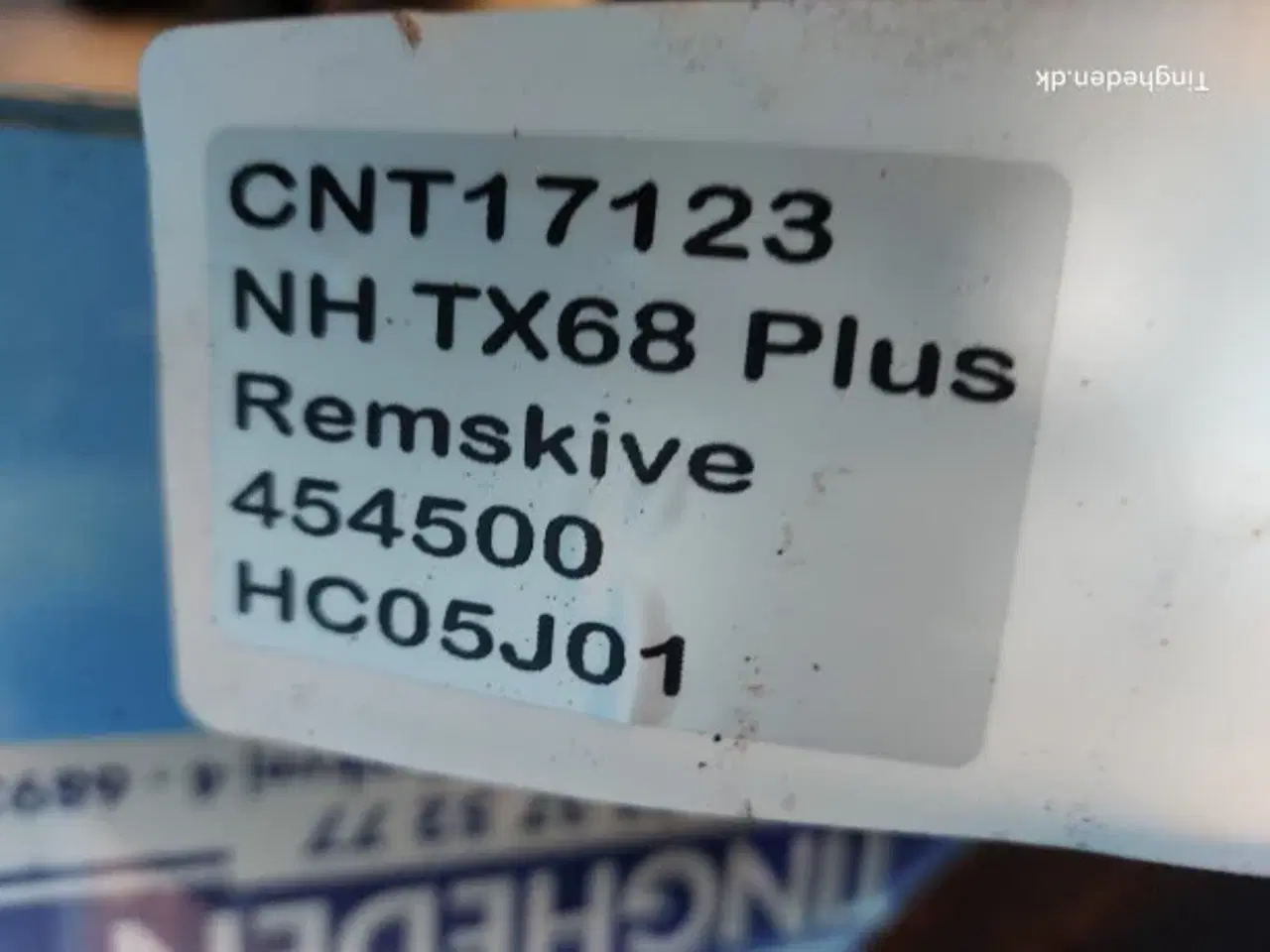 Billede 12 - New Holland TX68 Remskive 454500