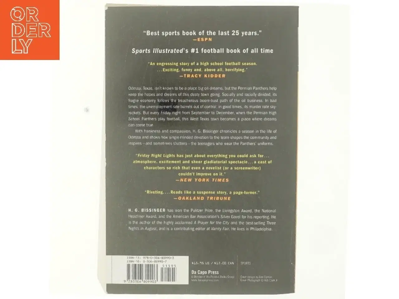 Billede 3 - Friday night lights af H. G. Bissinger (Bog)