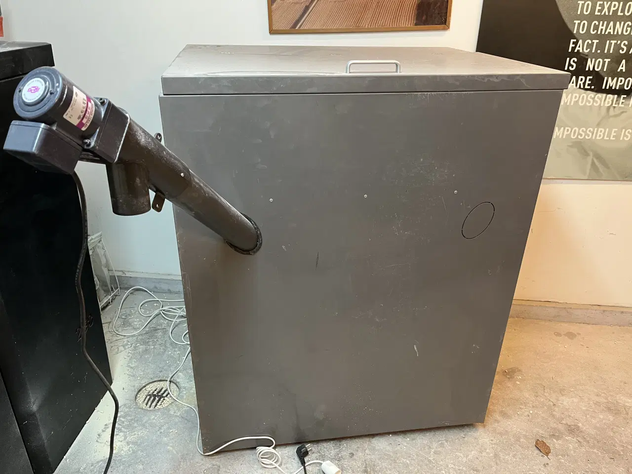 Billede 1 - Snegl til træpiller & træpille beholder