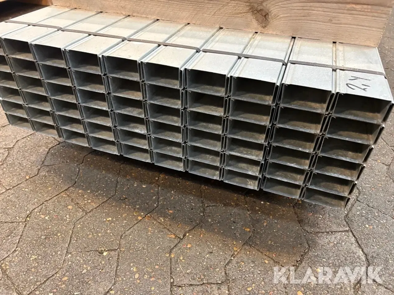 Billede 7 - Teleskopskinner Knauf Mr Stolpe M/asym. Flanger - 120 styks