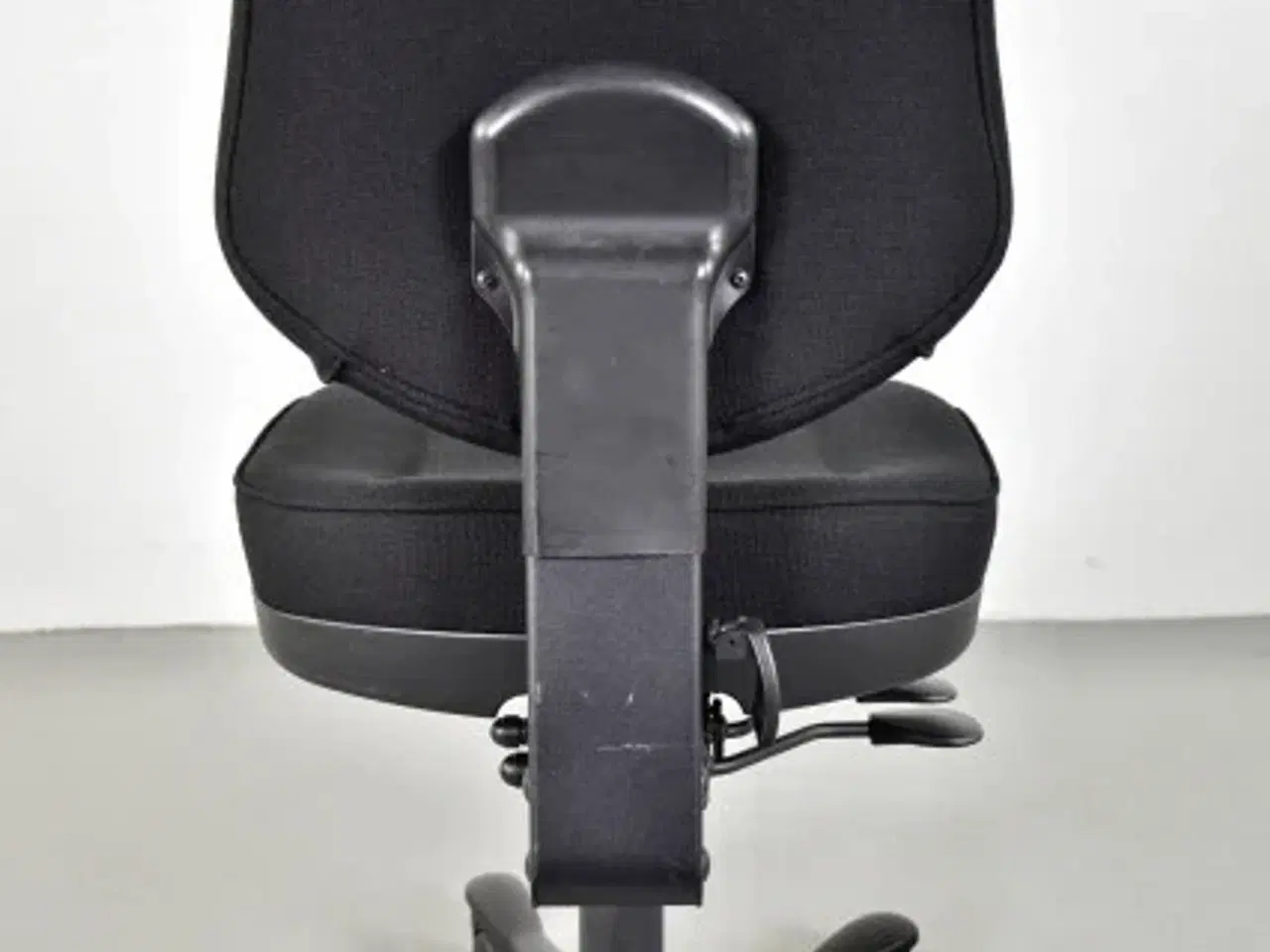 Billede 6 - Rbm model 800 kontorstol med høj ryg og nyt sort polster