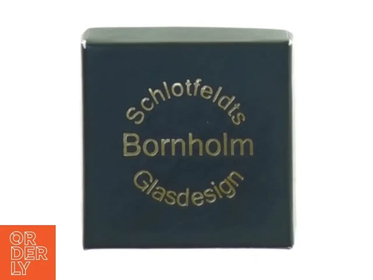 Billede 2 - NYE Øreringe i glas fra Schlotfeldts Bornholm Glasdesign (str. 6 x 3 cm)