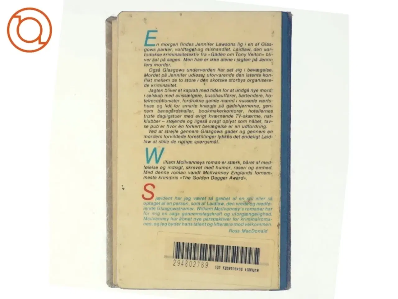 Billede 3 - Laidlaw af William Mcilvanney