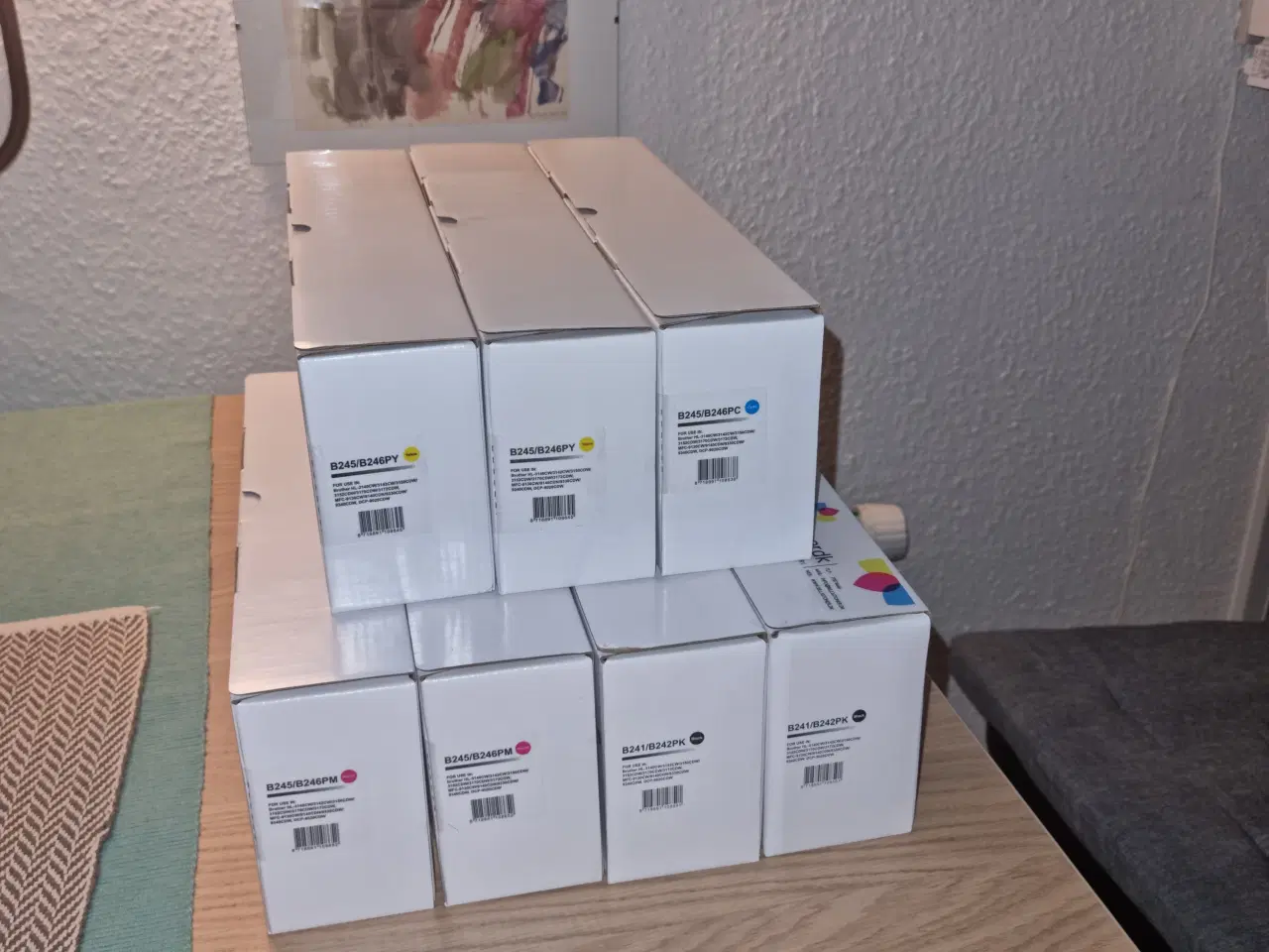 Billede 1 - Farvepatroner kompatible med flere Brother printer