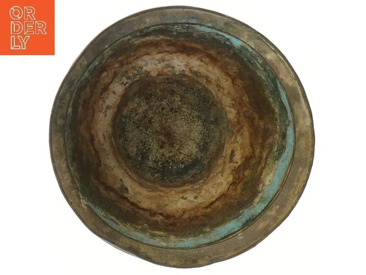 Billede 2 - Vintage messing skål (str. Ø 30 cm)