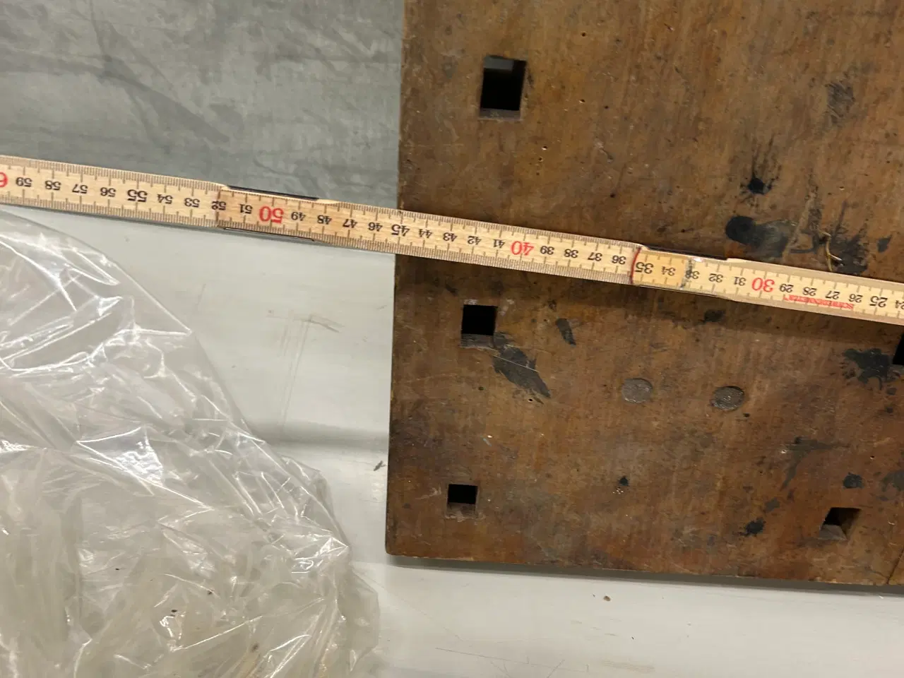 Billede 3 - Antik høvlbænk