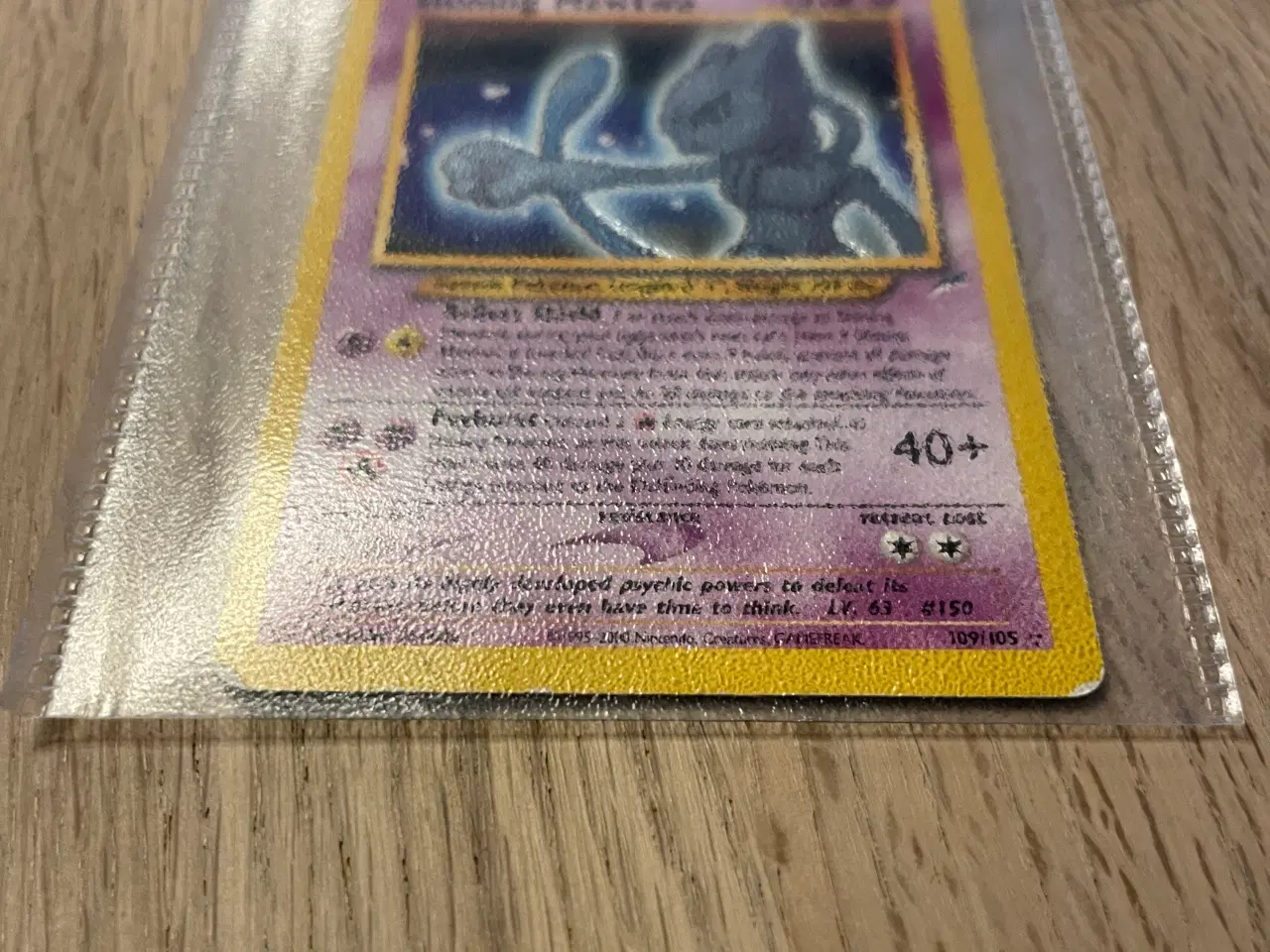 Billede 6 - Shining Mewtwo Pokemon kort