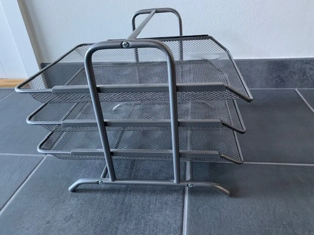 Billede 2 - Brevbakke - elastikmappe - hulapparat - ringbind /
