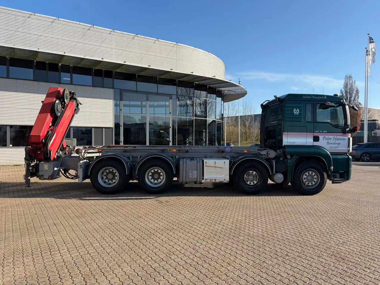 Billede 8 - MAN TGS 35.480 8X4 BL, Hejs-kran