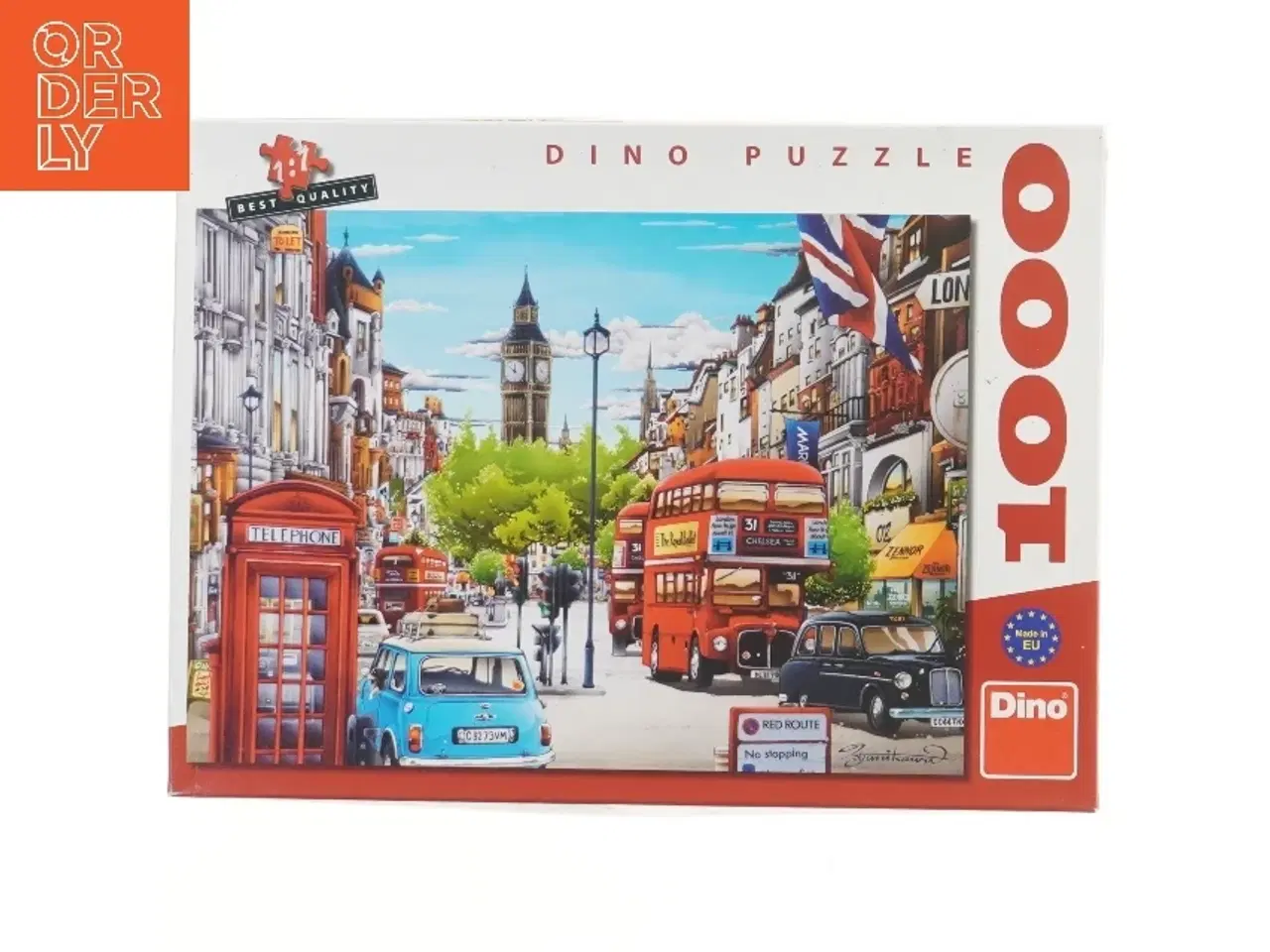 Billede 1 - 1000 brikker puslespil af London (str. 1000 brikker cm)