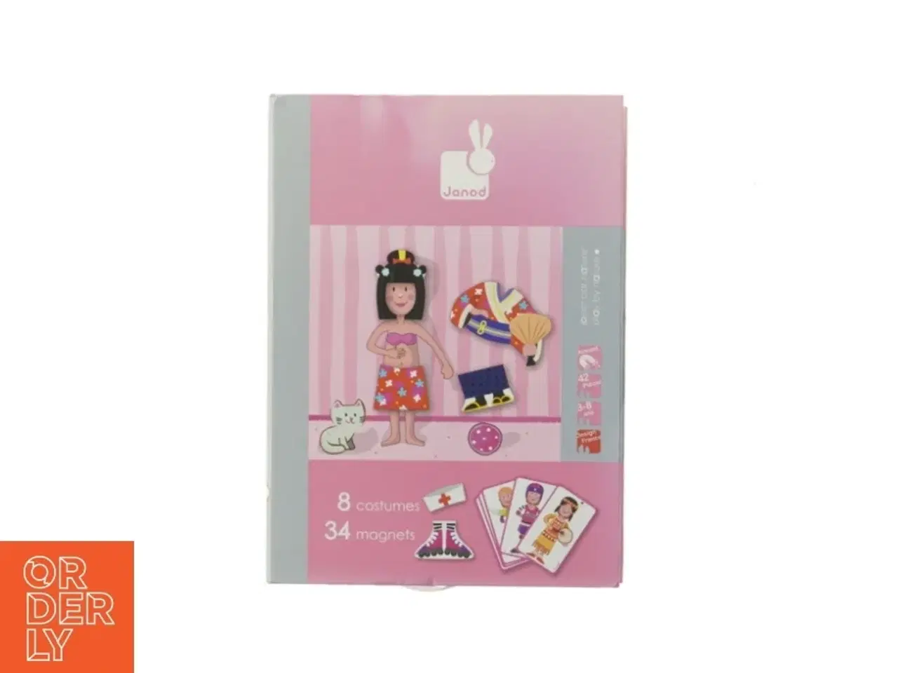 Billede 1 - Janod Magneti&#39;Book Prinsesse Klæd-ud-Bog fra Janod (str. 34 magneter)