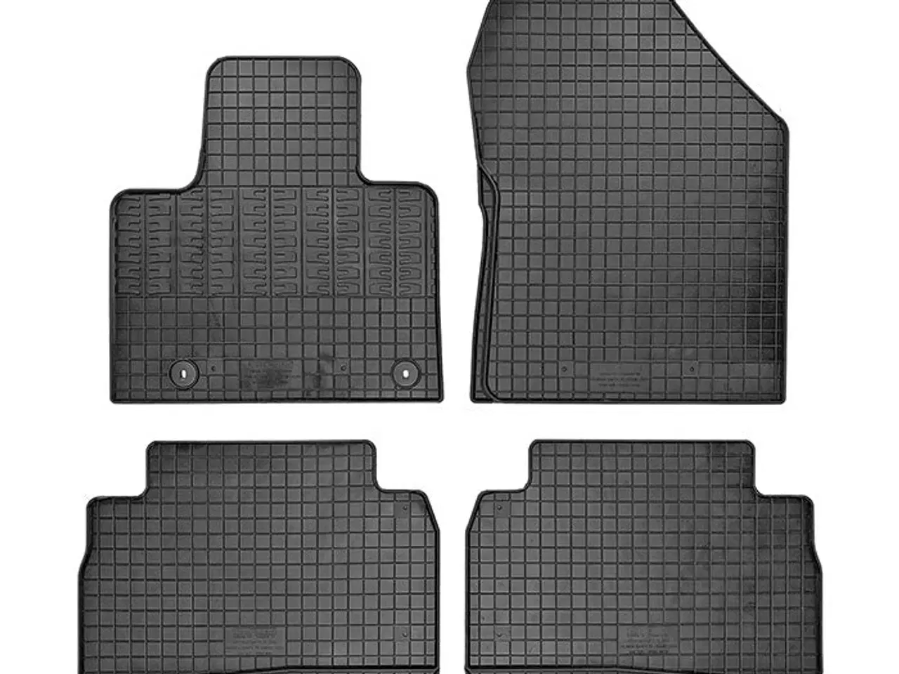 Billede 1 - Gummimåtter Hyundai Santa Fe 2020- Hybrid