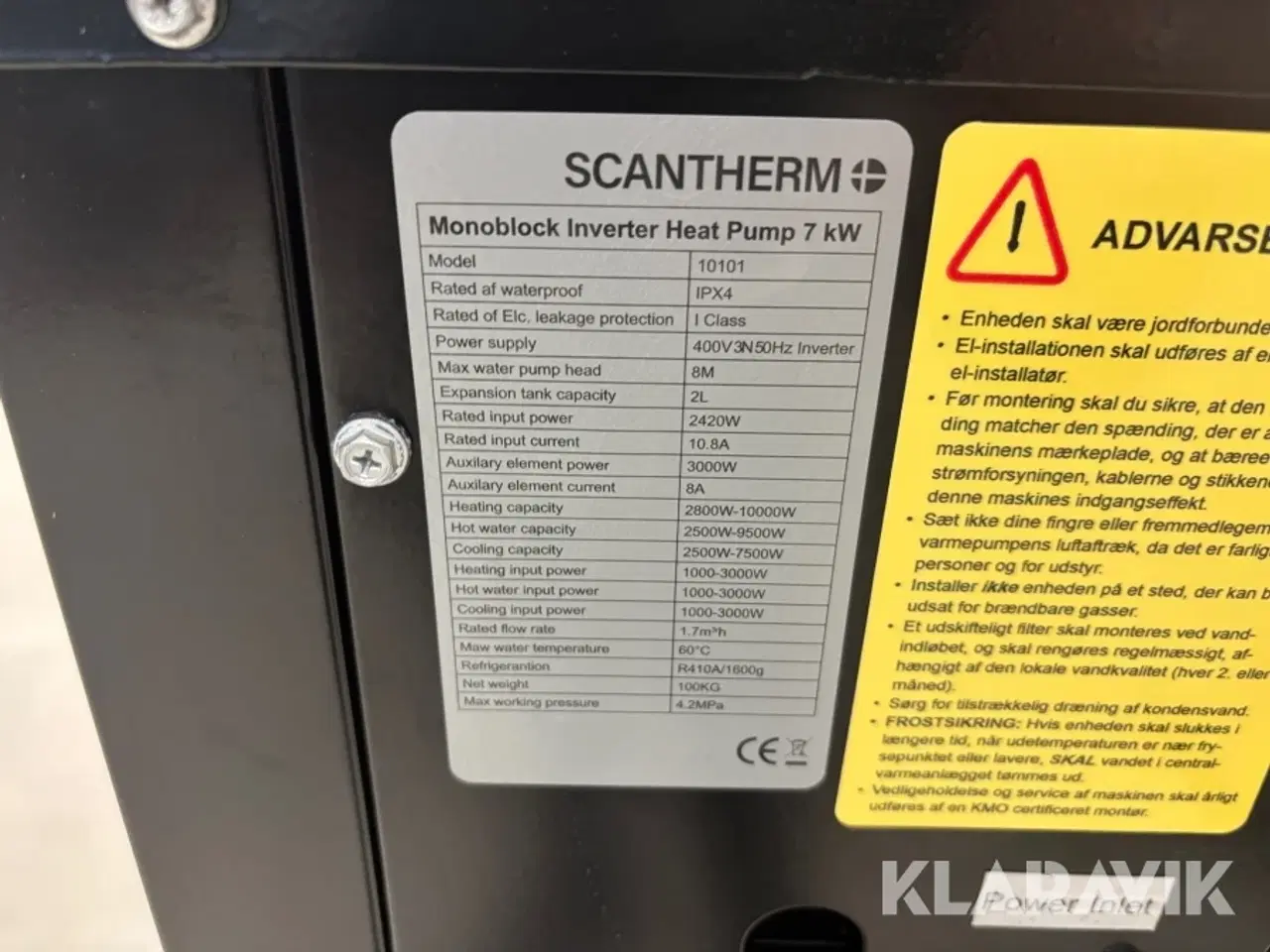 Billede 12 - Varmepumper Scantherm 7 kW Luft/vand 5 styk