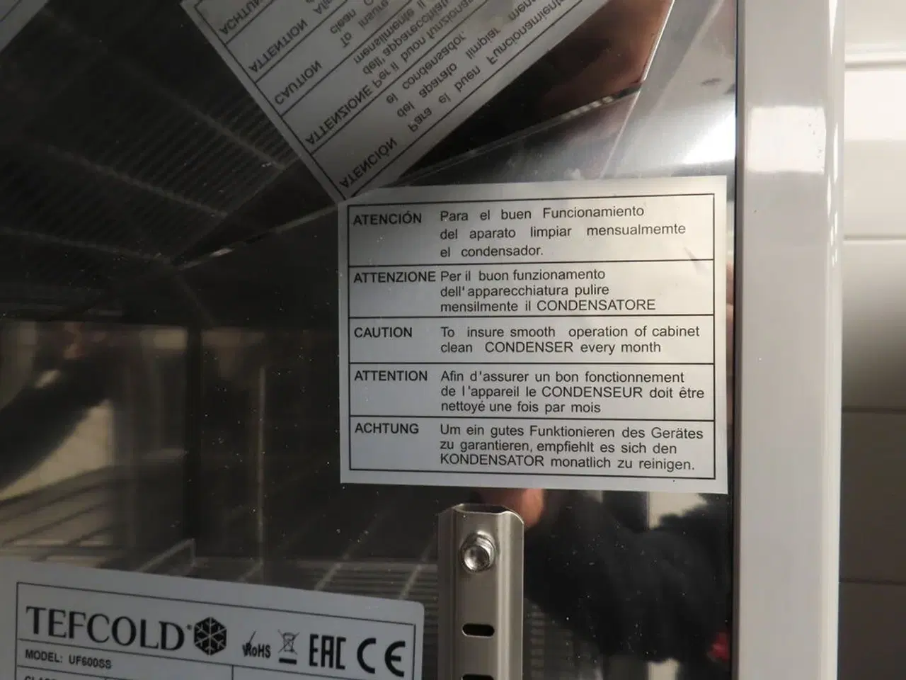 Billede 5 - Fryseskab TEFCOLD UF600SS