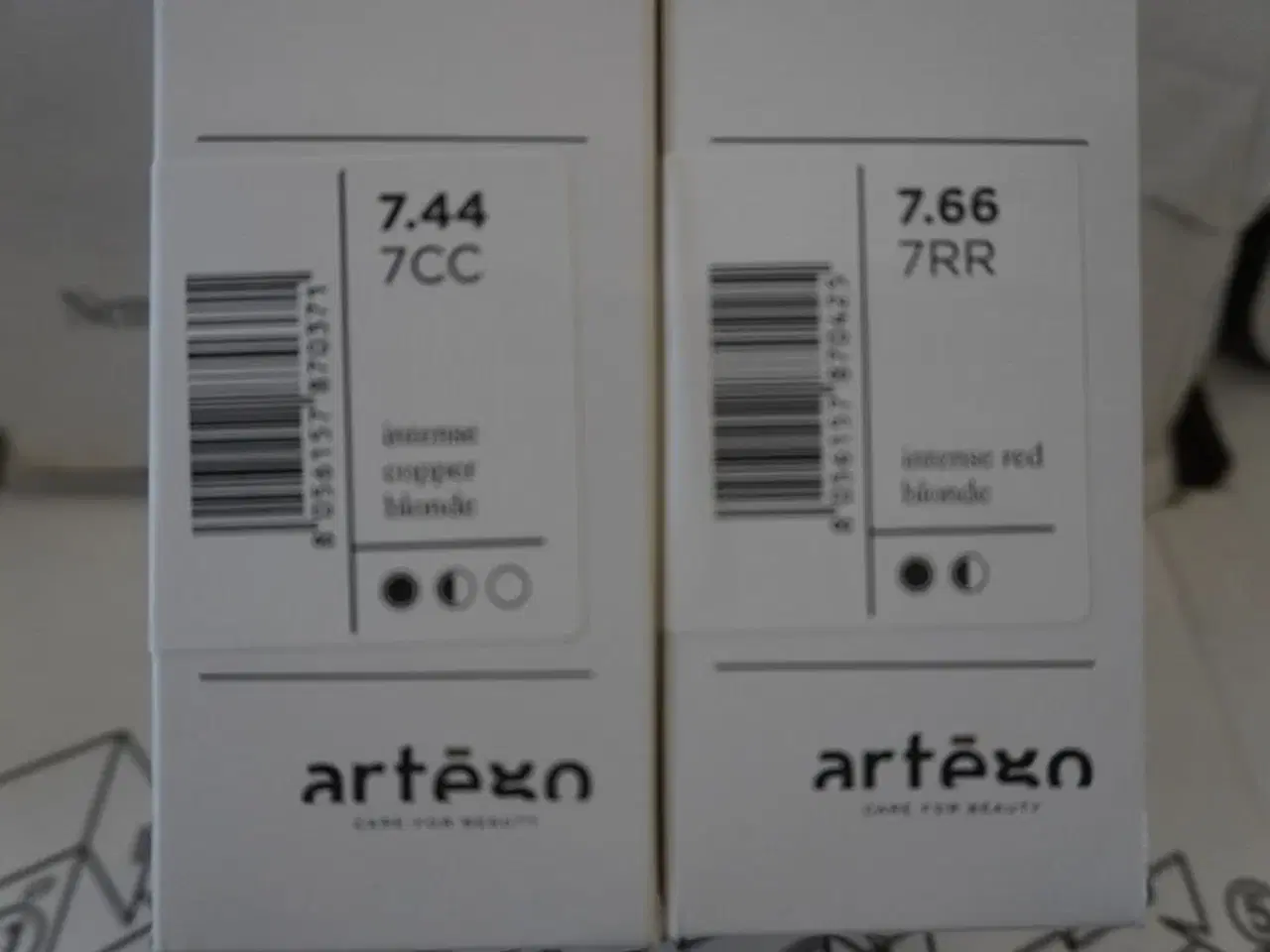 Billede 2 - Kasse med hårfarve, Artego BeautyFusion 100ml