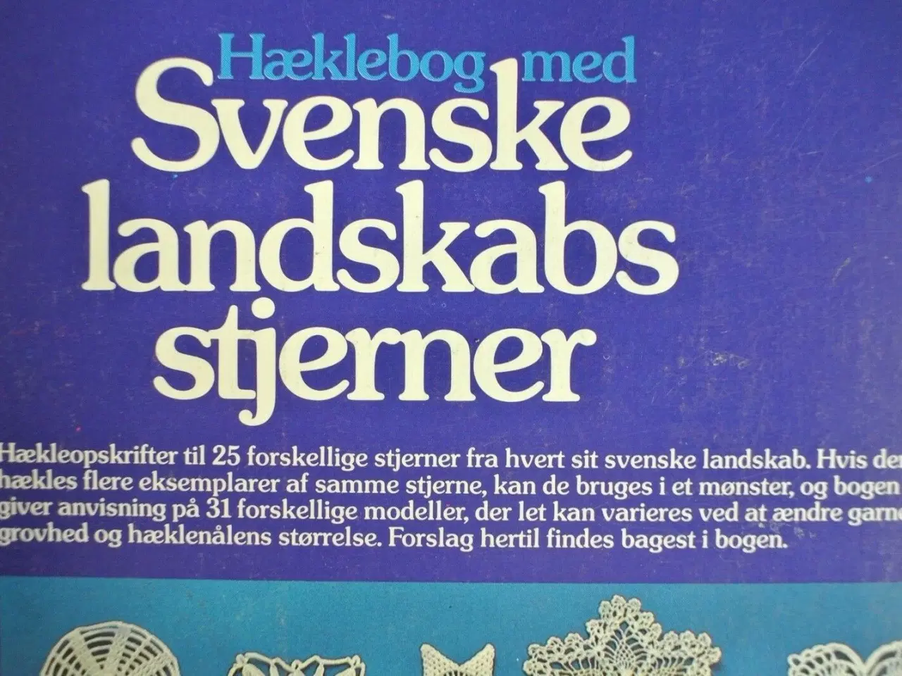 Billede 3 - hæklebog med svenske landskabsstjerner, oversat og